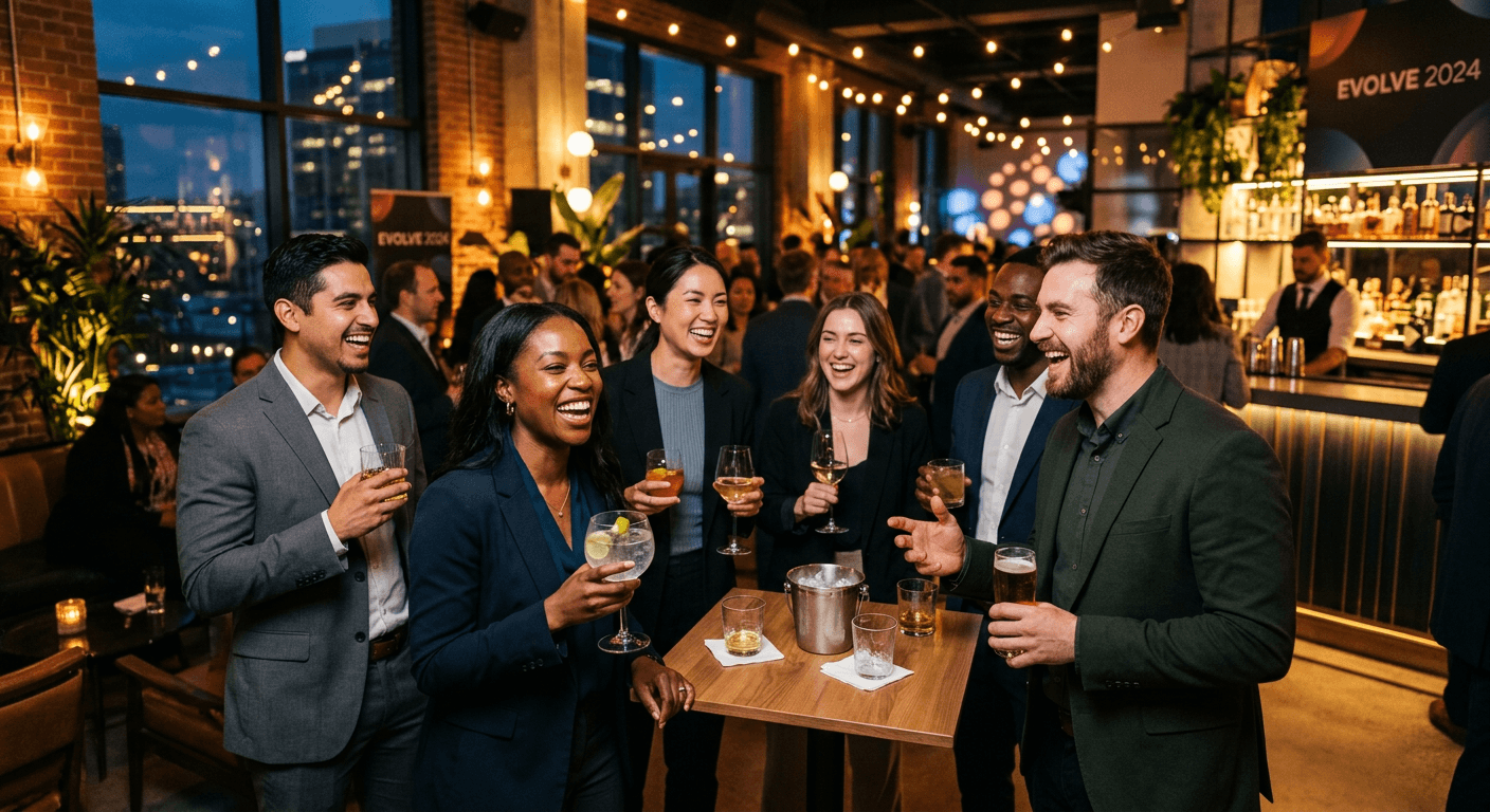 Corporate event networking
